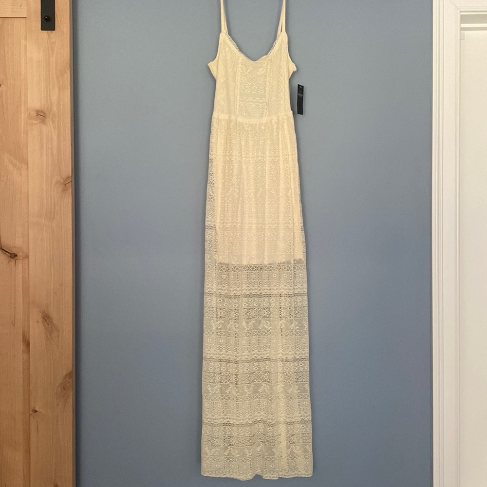 Cream Hollister Dress